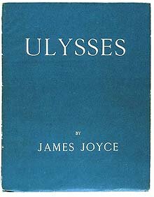 Обложка первого издания «Улисса» — Shakespeare and Company, Париж, 1922