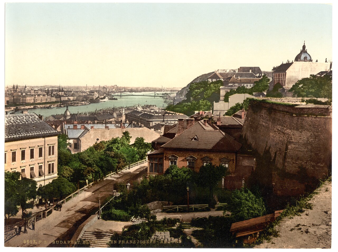 Мост Франца Иосифа, Будапешт, 1890-е