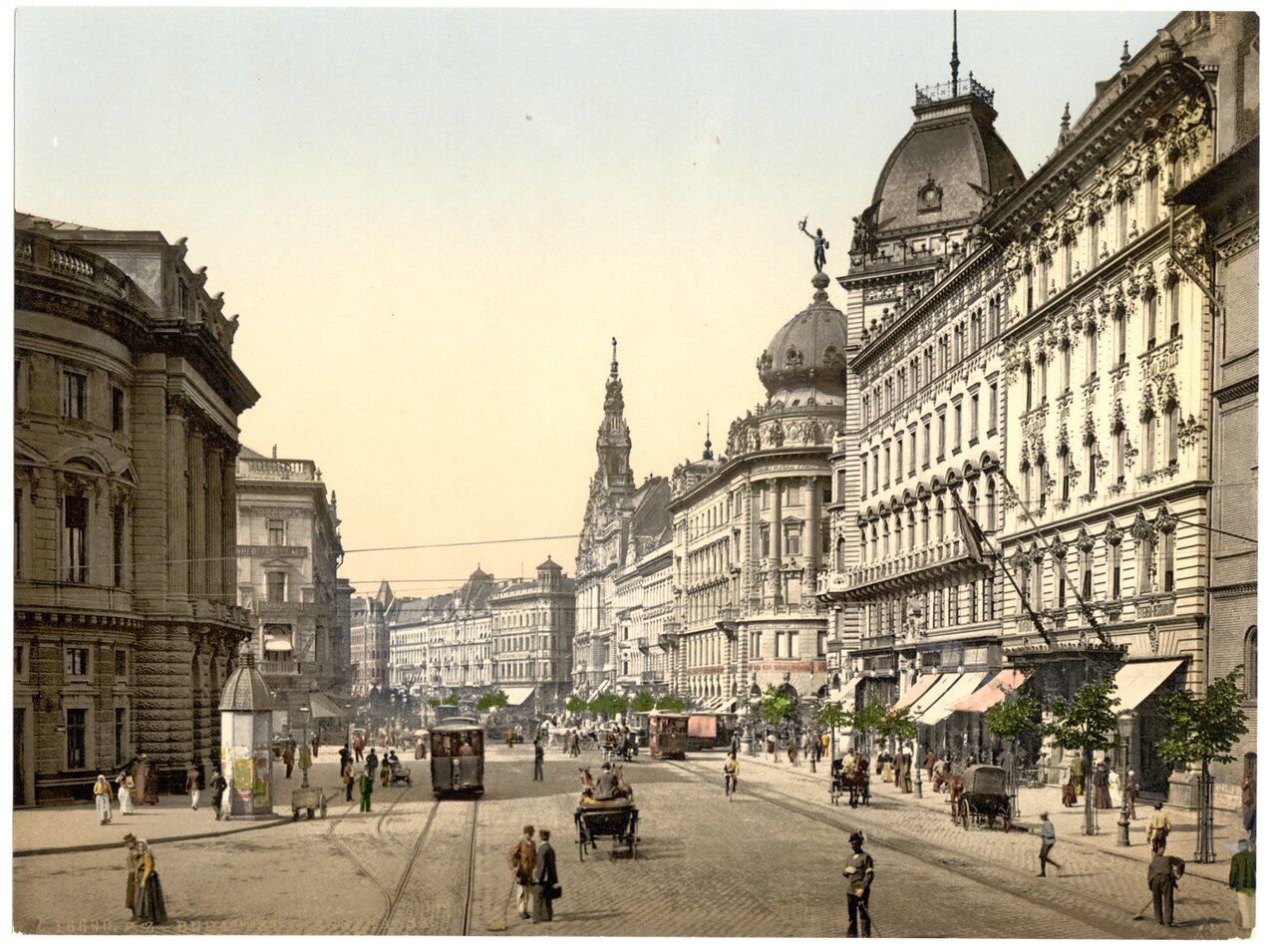 Кольцевая улица (Ringstraße), Будапешт, 1890-е