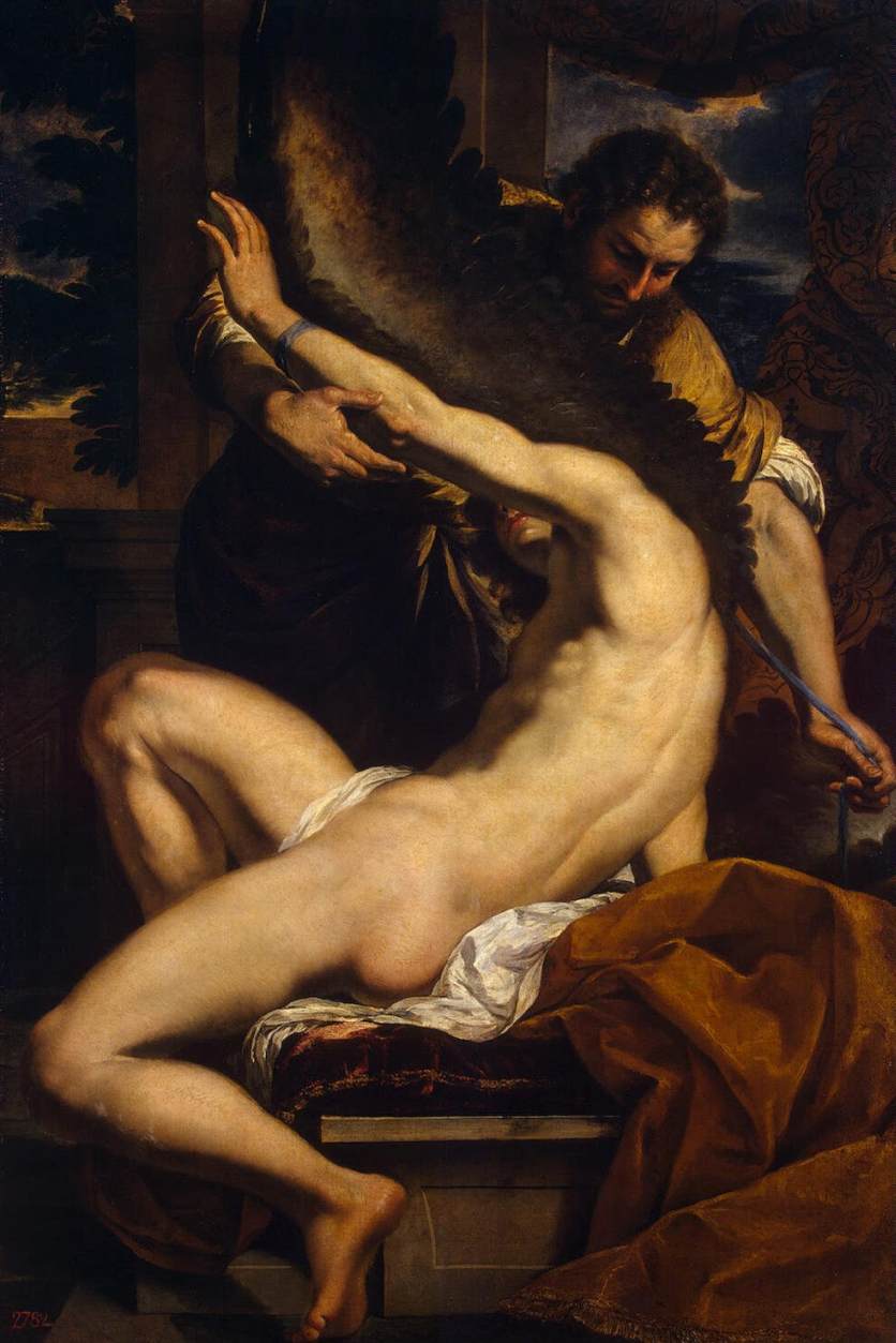 Ш. Лебрен, «Дедал и Икар», 1640-е