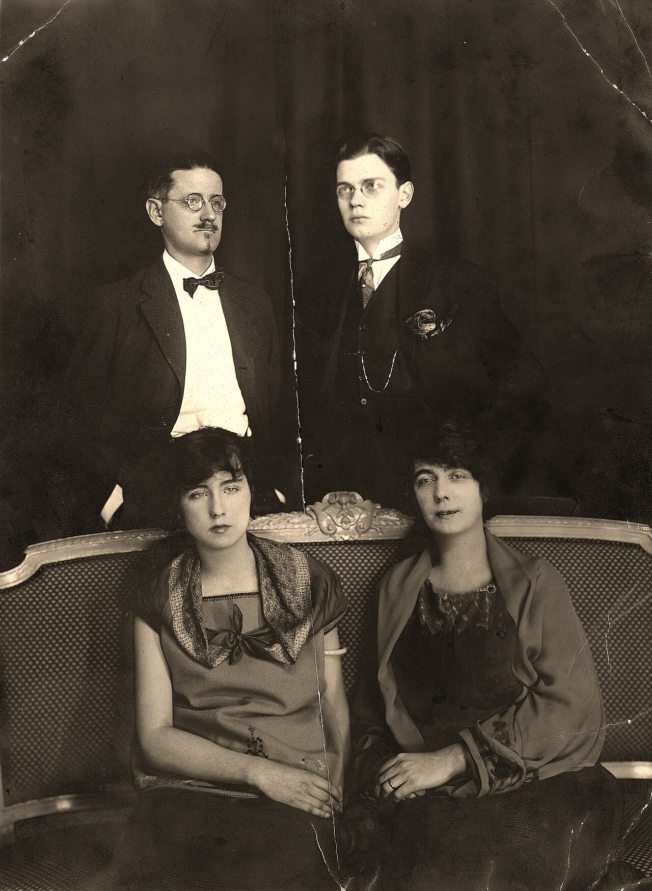 Джеймс и Нора Джойс, 1924