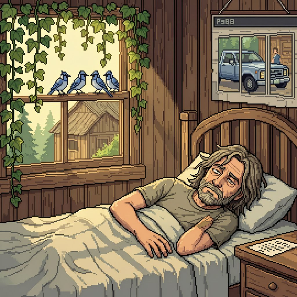 Пробуждение: сон о почтовых голубях — pixel