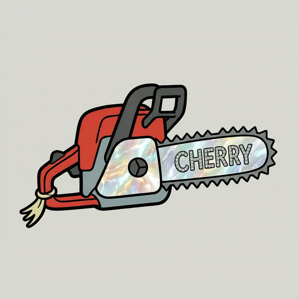 CHERYL pearl-handled lady's chainsaw