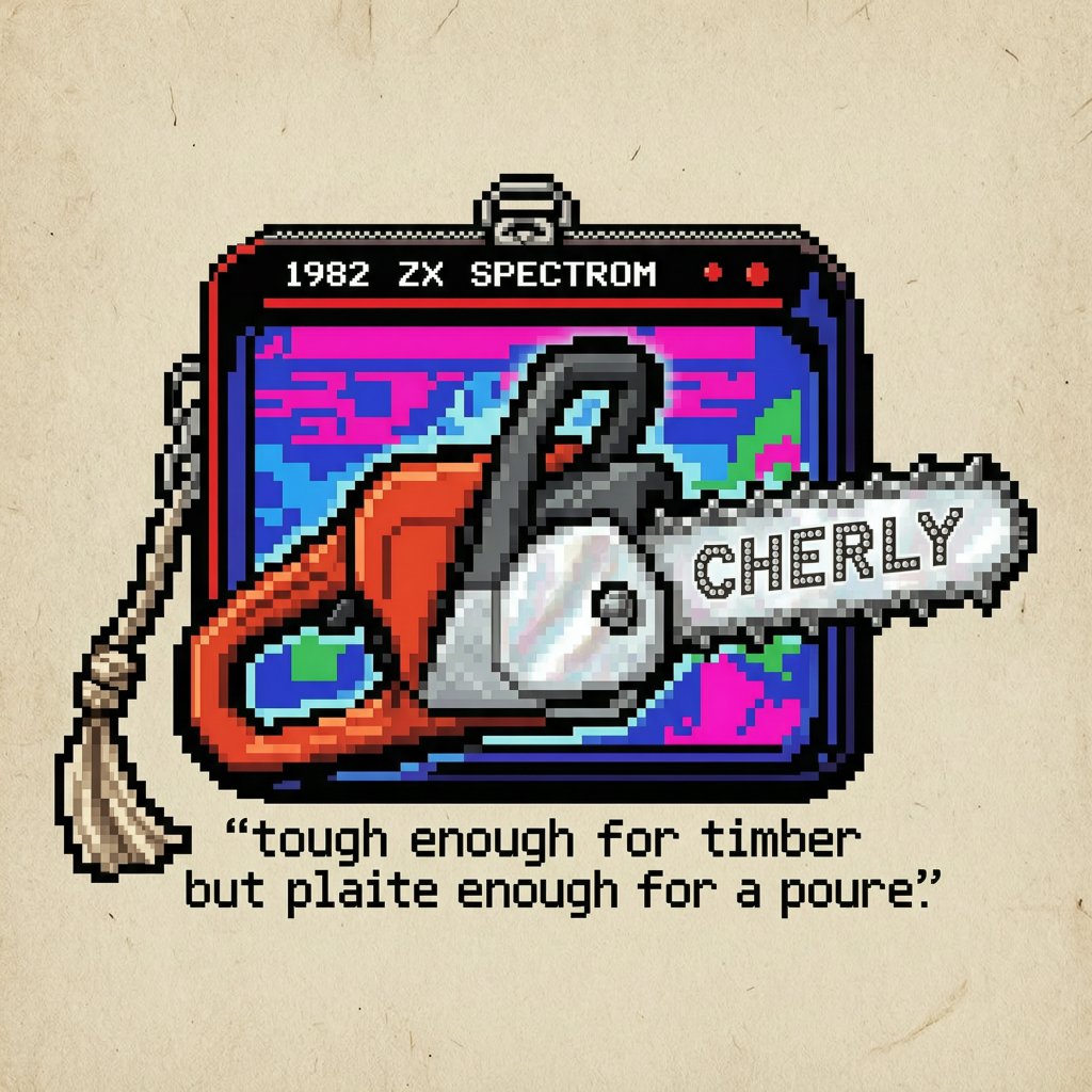 CHERYL pearl-handled lady's chainsaw