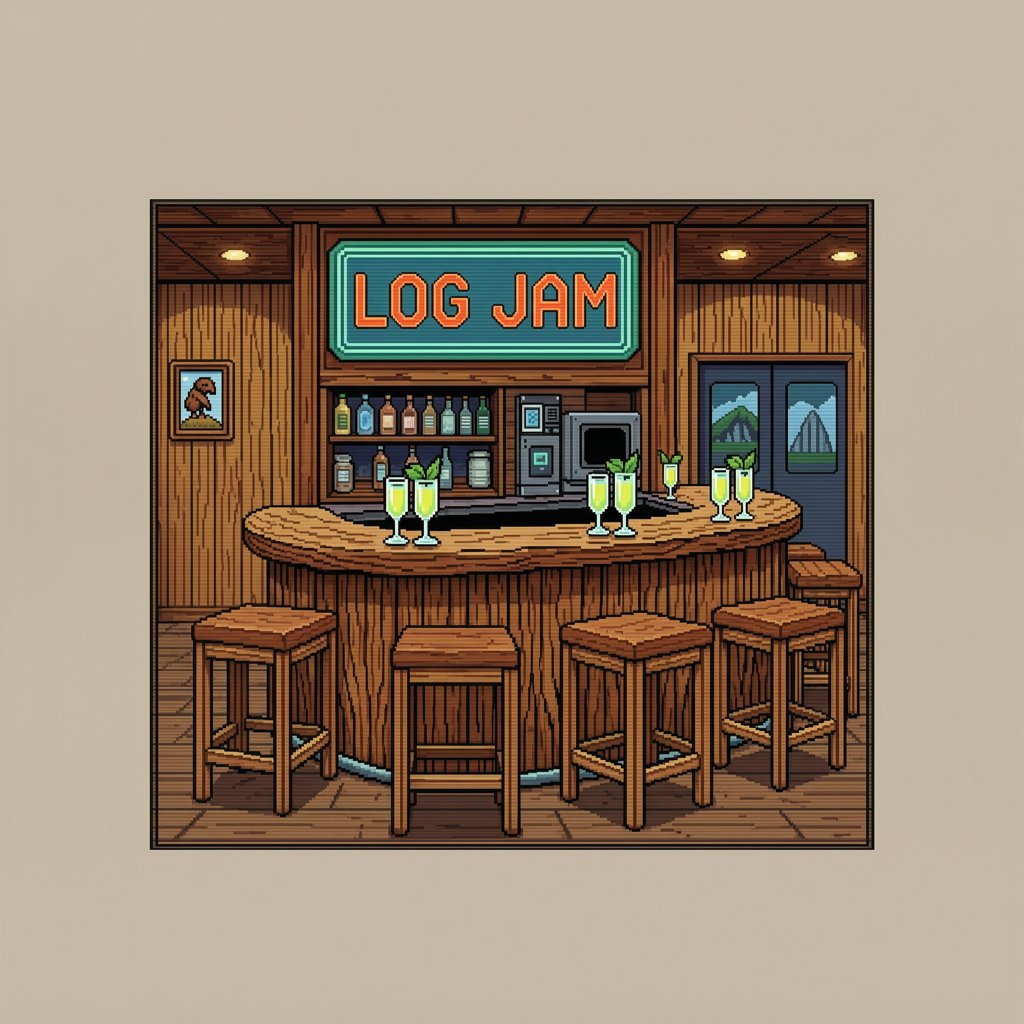 the Log Jam bar