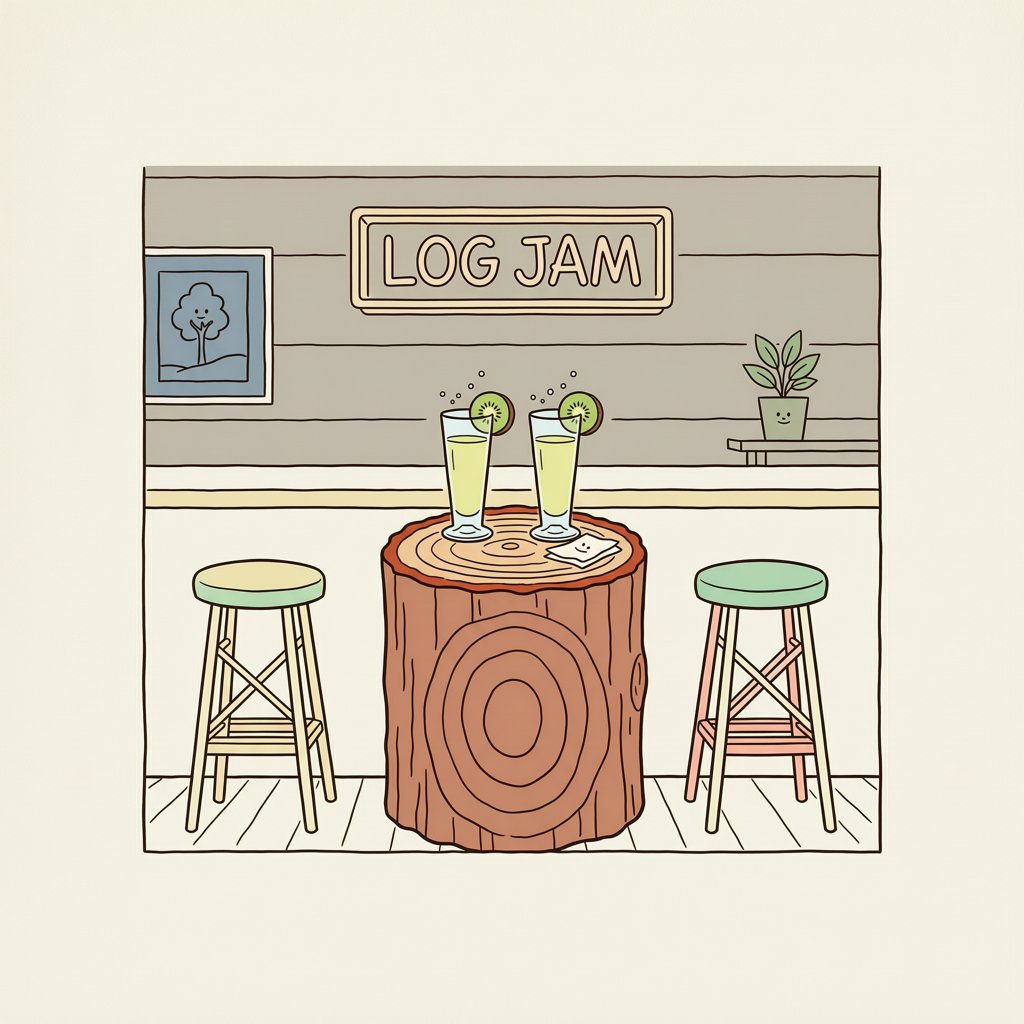 the Log Jam bar
