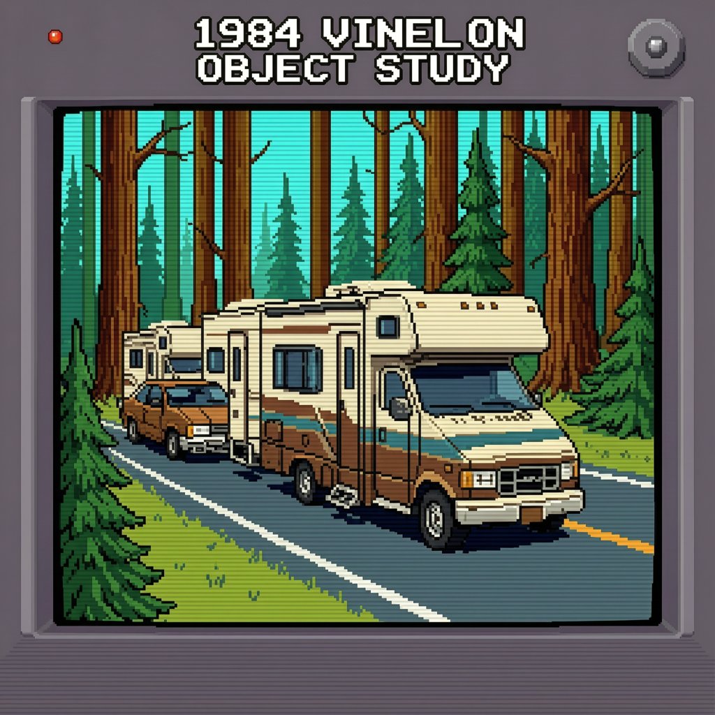 out-of-state Winnebago convoy
