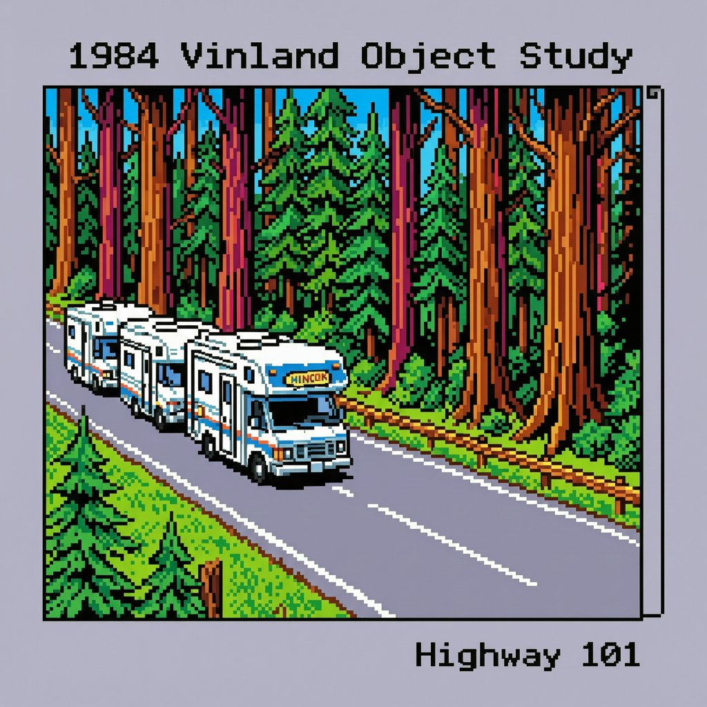 out-of-state Winnebago convoy